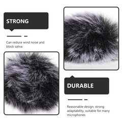 2Pcs Splash-proof Microphone Sleeve Practical Professional Microphone Cover