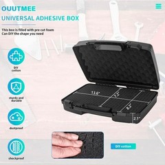 14.1″ x 10.6″ x 3.5″Customizable Foam Hard-Shell Portable Case with Pre-cut F…