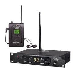 Audio2000’S AWM6304U 100 Selectable Frequency UHF In-Ear Monitor System Black