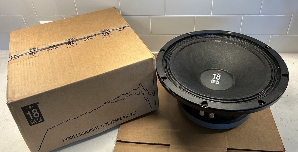 18 Sound 12MB700C Very High Output MidBass Ferrit Transducer AES Power 450W