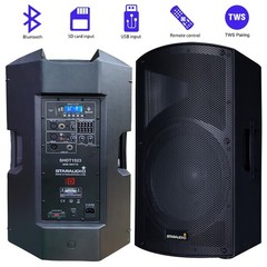 STARAUDIO 15 Inch 4000W Peak Power PA Speaker TWS Bluetooth Karaoke KTV Speaker