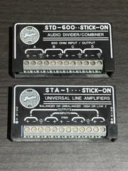 Radio Design Labs Stick-On Module Lot STD-600 Audio Divider STA-1 Line Amplifer