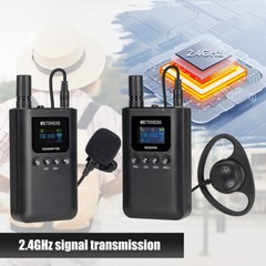 TR510 FM Broadcast Transmitter Bluetooth Mono Mic Station for Church Parking Lot