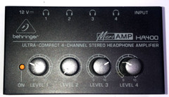Behringer MicroAMP HA400 4-ch Headphone Amp