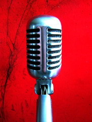 Vintage 1960’s Shure 55S dynamic cardioid microphone w Ampex stand 55 DISPLAY