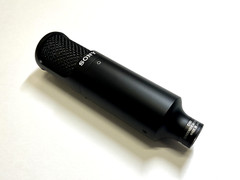 SONY C-80 Condenser Microphone w/Case Fast Shipping FedEx DHL New From JAPAN NEW