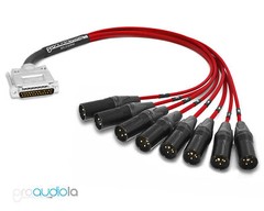 Apogee AD16x Premium Mogami 3162 Digital DB25 | Neutrik Gold XLR-M Red 15 ft.