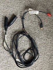 Avid Stereo Output Cable, XLR 3 Female to RCA Phono Male – Discontinued, Used