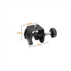 Adjustable For Tablet Clamp for Music Microphone Stand 360 Degree Rotation