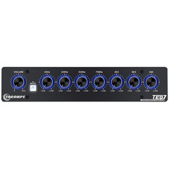 Taramp’s TEQ 7 Stereo 7-Band Graphic Equalizer RCA Input 2 Channels HPF and L…