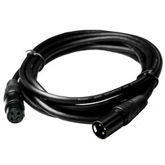 Deco Gear XLR 10′ Male to XLR Female 16AWG Gold Plated Cable Accessories