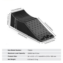 VEVOR Car Service Ramp 20000LB Heavy Duty Vehicle Ramps for Oil Change Truck SUV