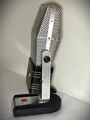 Super-Sized RCA 44 Working Replica Ribbon Microphone, one-of-a-kind, B I G !!