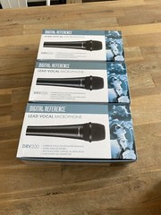 3 NEW Digital Reference DRV 200 Lead Vocal Dynamic Wired Microphone MIC FREESHIP