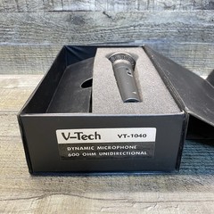 Dynamic Microphone V-Tech VT-1040 600OHM Unidirectional Microphone VTECH