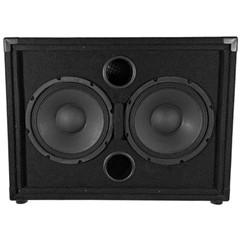 2×10 Bass Guitar 4 Ohm Speaker Cabinet with Interchangeable USA Flag Grille