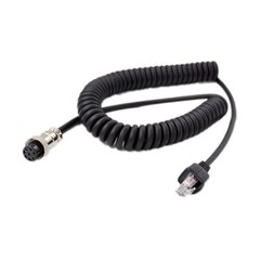 Microphone Extension Cable 8 Pin Female To RJ-45 for YAESU FT MD-1 MD100 MD200