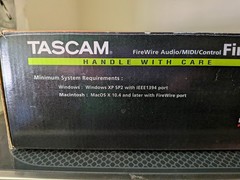 Tascam Fireone Audio/MIDI Interface w/ Large LED Illuminated Knob