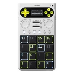 Casio SXC-1 Portable Standalone Sampler White 16 Pads 64GB USB-C SK-1 MT-40