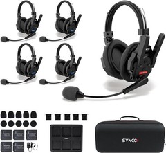 SYNCO XTALK XMAX5 Wireless Intercom Headset Communication System 500m/1640ft