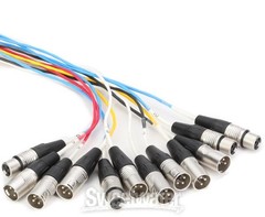 Pro Co SMA0804FBX-50 StageMaster 8×4 Stage Snake with XLR Returns – 50′