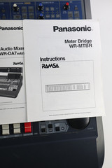 Panasonic Ramsa WR-DA7 Digital Mixing Console + WR-MTBR Metere Bridge W/ Manuals