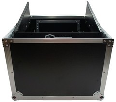 Harmony Case HCM6U DJ Pro Audio 10U Slant Top 8U Vertical Mixer Rack Case New