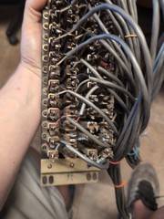 Vintage Radio Station 96 Point Patch Bay