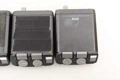 Lot Of 5 Parts Only RTS Telex BP325 Black Portable Headset Station Belt Packs