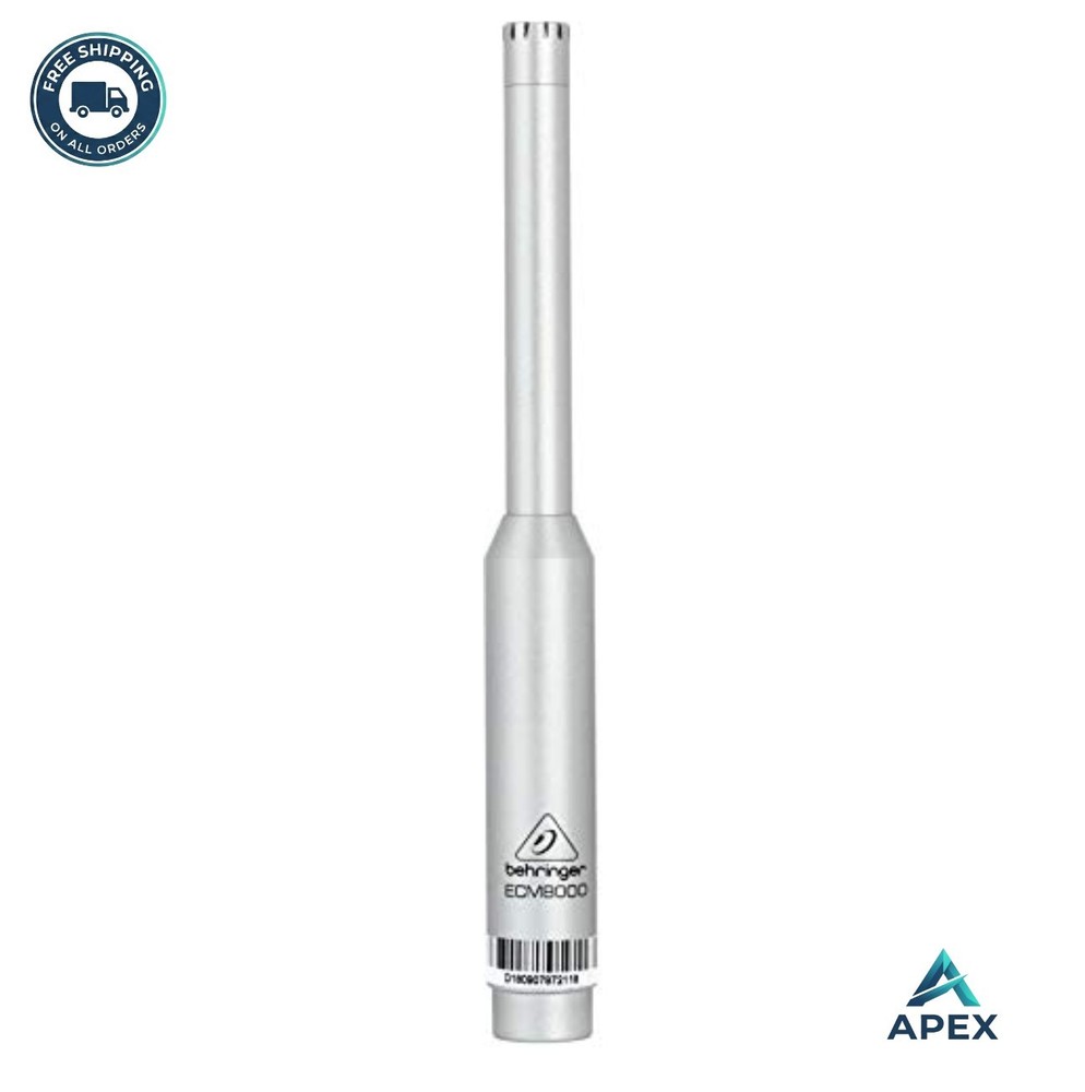 Condenser Microphone Omnidirectional 20Hz-20kHz XLR Phantom Power Measurement