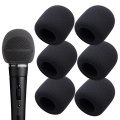 6 PCS Handheld Microphone Windscreen – Mic Pop Filter for Studio Microphone, …