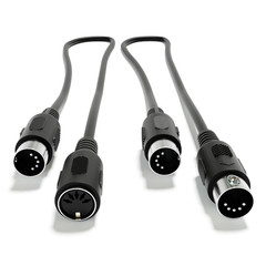 MIDI Audio Extension Cable – 5 Pin DIN Male to Female, 200 cm (78.74″)