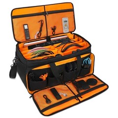 Talrizio Gig Bag Cable File Bag and Gear Organizer DJ Musician Bag 17″ Laptop