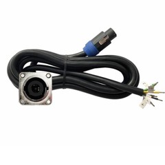 RDCARSHOW HEAVY DUTY POWER CABLE SPEAKER (12FT) 8 CONDUCTOR +FREE FEMALE PLUG