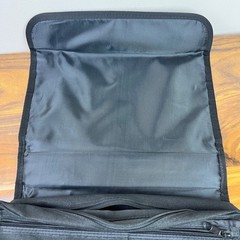 Vtg Road Runner Black Messenger Computer Tote Bag Musician Gig Bag