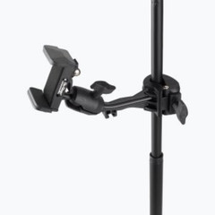 Mic Stand Smartphone Holder + Quick-Release Mic Adapter Vocal Performance Bundle