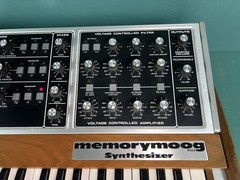 Moog Memorymoog Plus + Anvil case W/new Foam Padding “ Serviced”