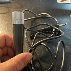 Vintage Akai ADM-8 Dynamic Corded Microphone 1/4” Jack – Made In Japan