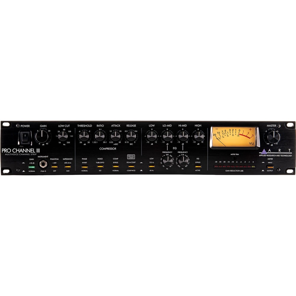 ART ProChannel-3 Impedance/Compression/EQ Channel Strip
