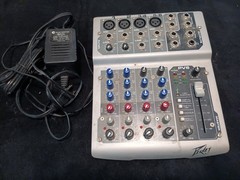 Peavey PV6 6 Channel Compact Stereo Live Sound Audio Mixer