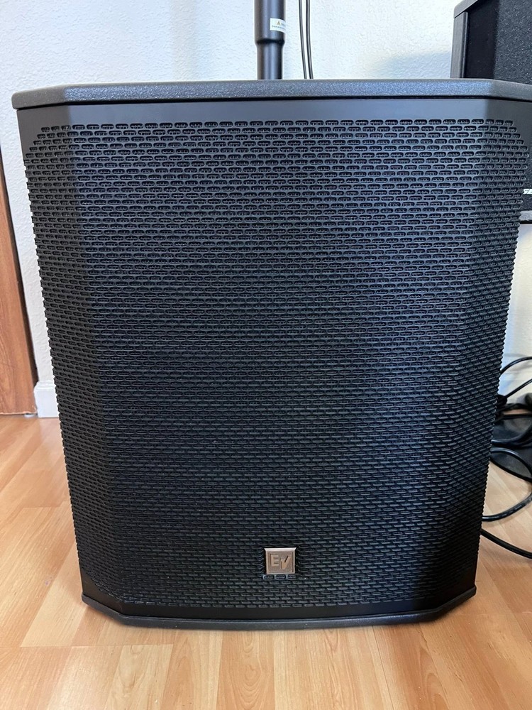 Electro Voice ELX200-18SP 18in 1200W Active Powered Subwoofer – Black