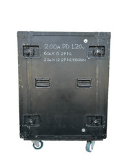 Production Arts 2060R 200A 120V Power Distro On Wheels #14 (One)THS