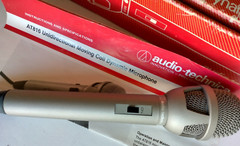 2 Audio Technica AT816 Unidirectional Moving Coil Dynamic Microphones With Box