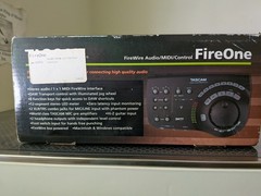 Tascam Fireone Audio/MIDI Interface w/ Large LED Illuminated Knob