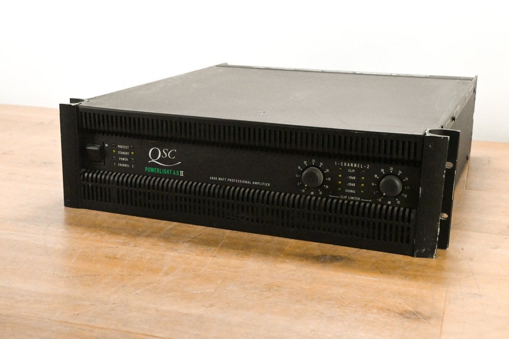 QSC PowerLight 6.0 II 2-channel Power Amplifier CG011TW
