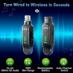 JOYO MW 2 4 Channel Wireless Microphone System