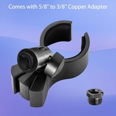 Microphone Holder, Large Mic Accessory Clip for Stands, Fit for Most Condense…