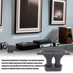 Piezo Horn Tweeters Dual Drive Ceramic High Sensitivity Piezoelectric Speaker
