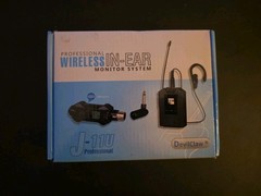 Devilclaw Wireless in Ear Monitor System Transmitter Clip on Receiver Automatic