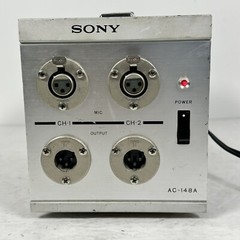 Sony AC-148A 2 Channel Phantom Power Supply (Voltage Reads High) “As Is”